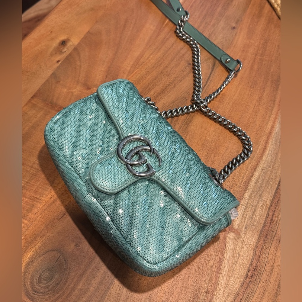 Gorgeous Gucci Mermaid Sequin Bag